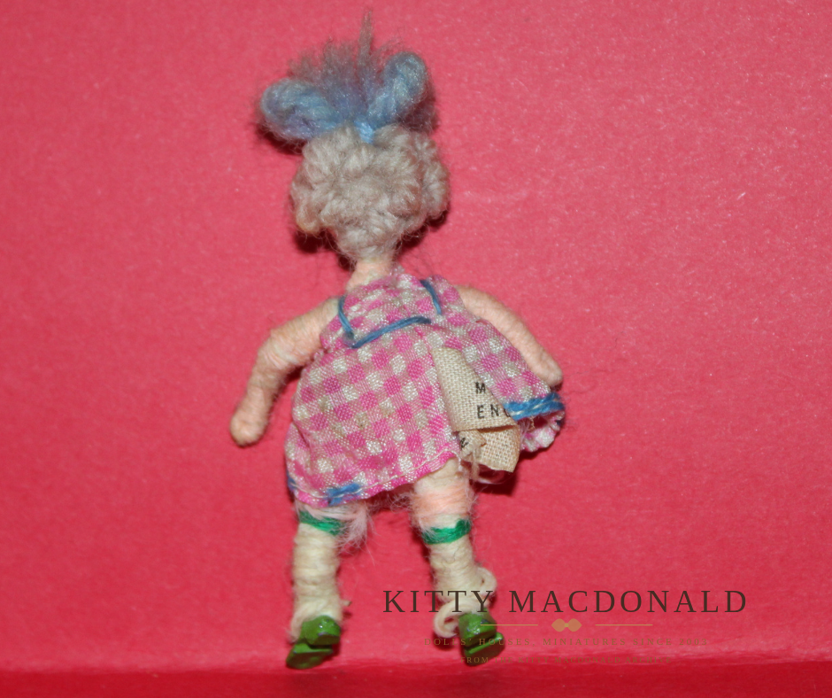 Vintage Grecon Dolls’ House Girl Doll KM337