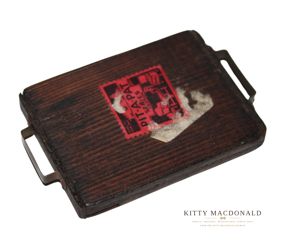 Vintage Dolls House Pit A Pat Serving Tray KM466