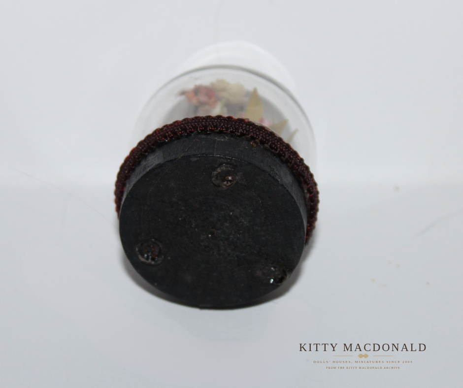 Dolls House Floral Arrangement Under Glass Dome KM402