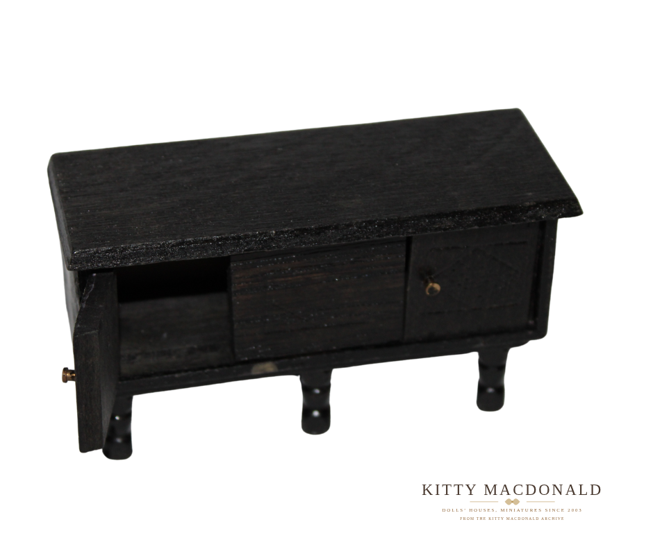 Vintage Dolls House Barton Tudor Sideboard KM191