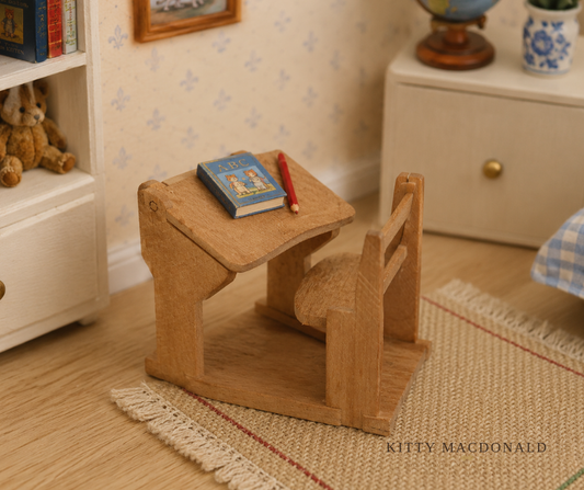 Vintage Dolls House Lundby Desk & Chair KM077