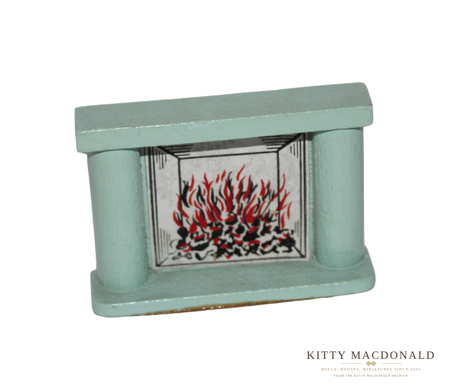 Vintage Dolls House Dol Toi Fireplace KM505