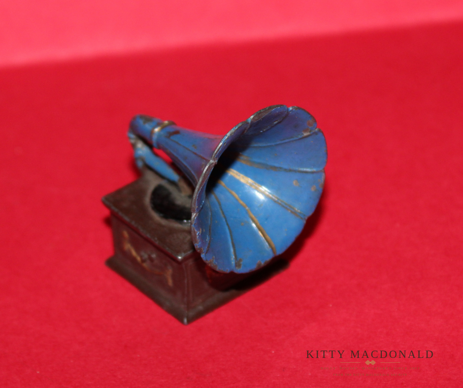 Antique German Dolls House Gerlach Gramophone KM404