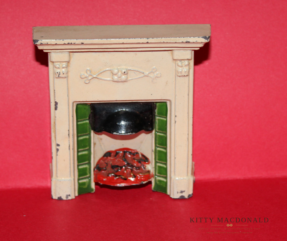 Vintage Taylor & Barrett Dolls House Fireplace KM312