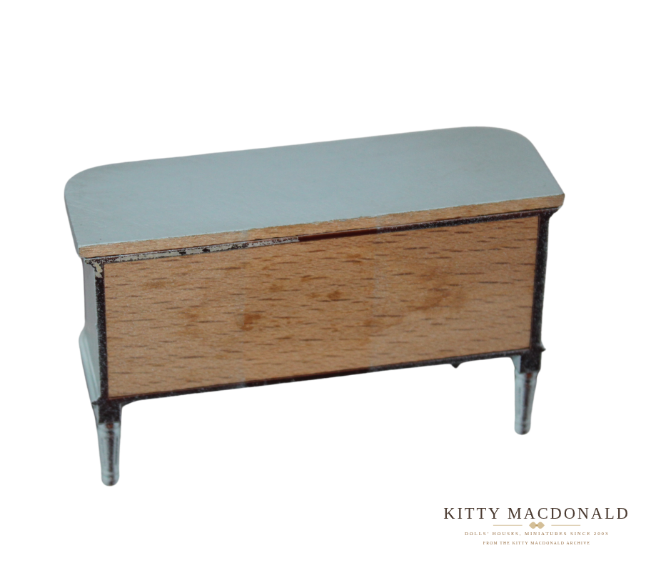 Vintage Dolls House Eggshell Sideboard KM069