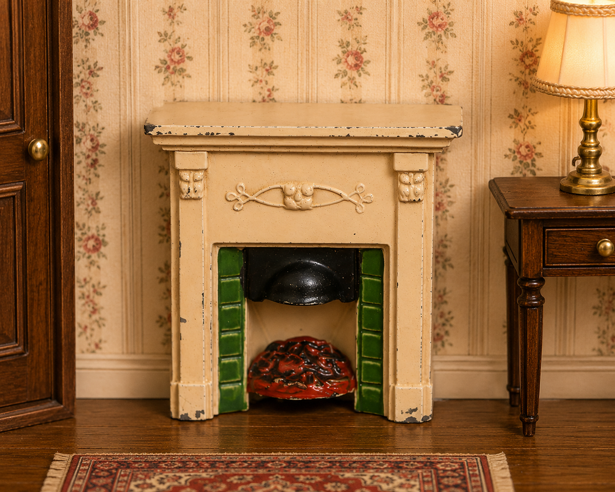 Vintage Taylor & Barrett Dolls House Fireplace KM312