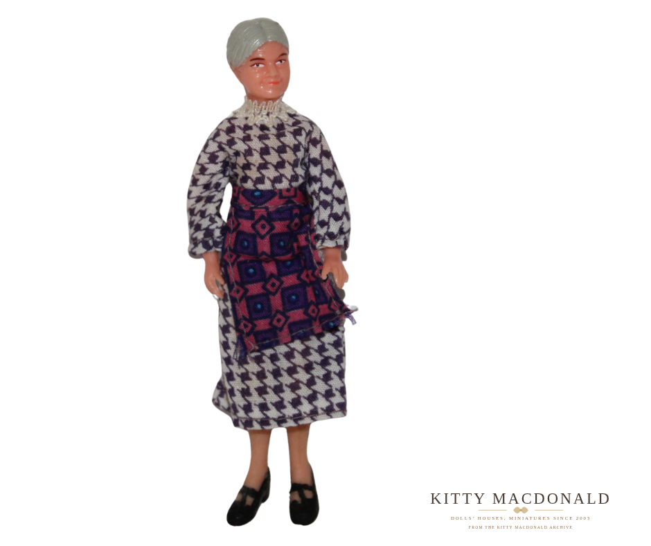 Vintage Dolls House Lundby Grandma Doll KM546