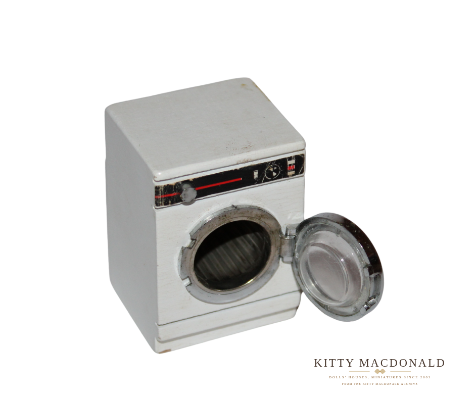 Vintage Dolls House Lundby Washing Machine KM078