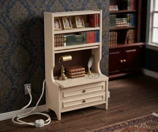 Vintage Dolls House Lundby Cream Light Up Wall Unit KM036