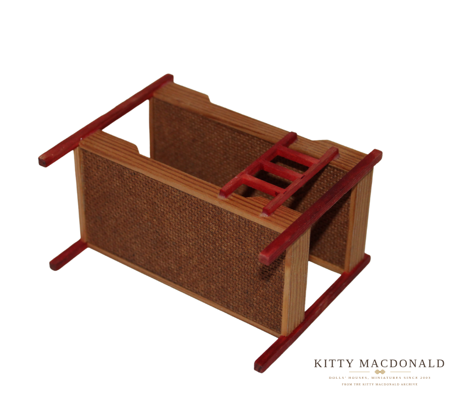 Vintage Dolls House Lundby Bunk Beds With Ladder KM076