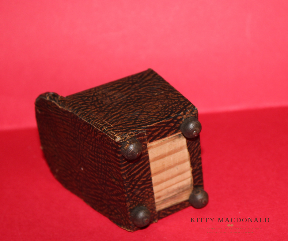 Vintage Pit a Pat Dolls House Rexine Lounge Suite KM306