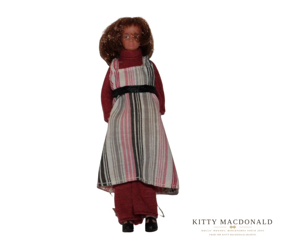 Vintage Dolls House Lundby Pregnant Christine Doll KM063