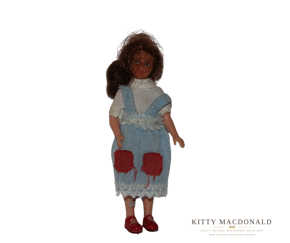Vintage Dolls House Lundby Linda Girl Doll KM064