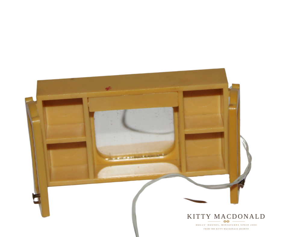 Vintage Dolls House Lundby Light Up Bathroom Cabinet KM576