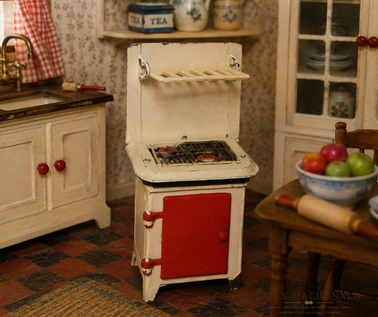 Vintage Barrett & Sons Dolls House Cooker KM322