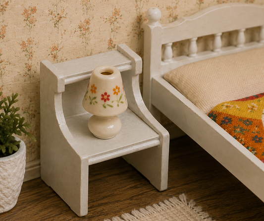 Vintage Dolls House Lundby Bedside Table KM238