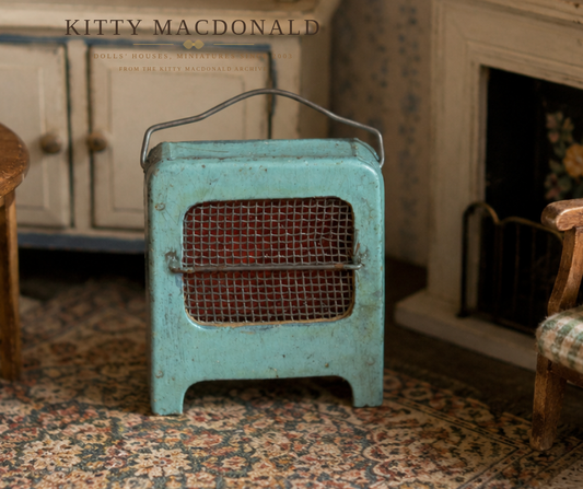 Vintage 1930s Pit A Pat Dolls House Portable Heater KM362
